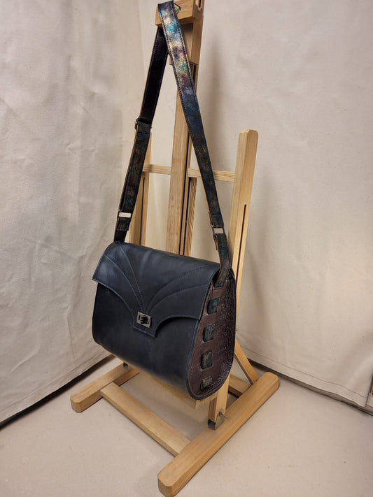 Rowan Work Bag - Black & Brown